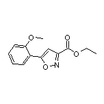 5-(2-甲氧基苯基)异噁唑-3-甲酸乙酯