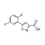 5-(2,5-二氟苯基)异噁唑-3-甲酸