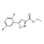 5-(2,5-二氟苯基)异噁唑-3-甲酸乙酯