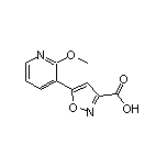 5-(2-甲氧基-3-吡啶基)异噁唑-3-甲酸