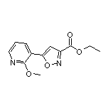 5-(2-甲氧基-3-吡啶基)异噁唑-3-甲酸乙酯