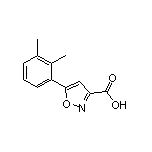 5-(2,3-二甲基苯基)异噁唑-3-甲酸