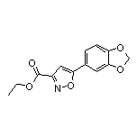 5-(苯并[d][1,3]二噁茂-5-基)异噁唑-3-甲酸乙酯