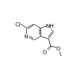 6-氯-1H-吡咯并[3,2-c]吡啶-3-甲酸甲酯
