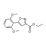 5-(2,6-二甲氧基苯基)异噁唑-3-甲酸乙酯