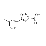 5-(3,5-二甲基苯基)异噁唑-3-甲酸甲酯