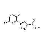5-(5-氟-2-碘苯基)异噁唑-3-甲酸甲酯