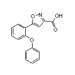 5-(2-苯氧基苯基)异噁唑-3-甲酸