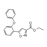 5-(2-苯氧基苯基)异噁唑-3-甲酸乙酯