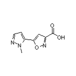 5-(1-甲基-5-吡唑基)异噁唑-3-甲酸