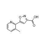 5-(3-甲基-2-吡啶基)异噁唑-3-甲酸