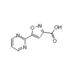 5-(2-嘧啶基)异噁唑-3-甲酸