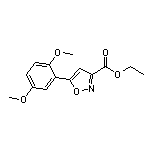 5-(2,5-二甲氧基苯基)异噁唑-3-甲酸乙酯