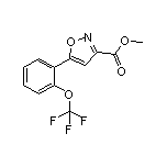 5-[2-(三氟甲氧基)苯基]异噁唑-3-甲酸甲酯