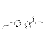 5-(4-丁基苯基)异噁唑-3-甲酸乙酯