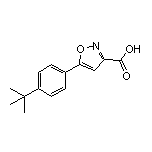 5-[4-(叔丁基)苯基]异噁唑-3-甲酸