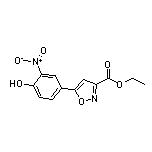 5-(4-羟基-3-硝基苯基)异噁唑-3-甲酸乙酯