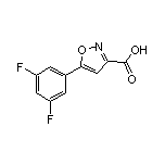 5-(3,5-二氟苯基)异噁唑-3-甲酸