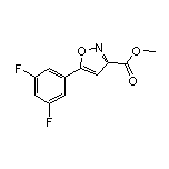 5-(3,5-二氟苯基)异噁唑-3-甲酸甲酯