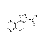 5-(3-乙基-2-吡嗪基)异噁唑-3-甲酸
