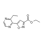 5-(3-乙基-2-吡嗪基)异噁唑-3-甲酸乙酯