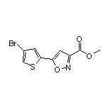 5-(4-溴-2-噻吩基)异噁唑-3-甲酸甲酯