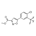 5-[4-氯-3-(三氟甲基)苯基]异噁唑-3-甲酸甲酯