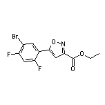 5-(5-溴-2,4-二氟苯基)异噁唑-3-甲酸乙酯