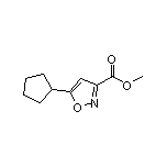 5-环戊基异噁唑-3-甲酸甲酯