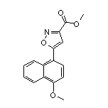 5-(4-甲氧基-1-萘基)异噁唑-3-甲酸甲酯