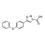 5-(4-苯氧基苯基)异噁唑-3-甲酸