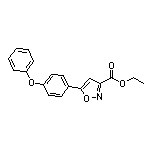 5-(4-苯氧基苯基)异噁唑-3-甲酸乙酯