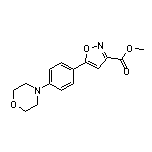 5-[4-(4-吗啉基)苯基]异噁唑-3-甲酸甲酯