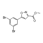 5-(3,5-二溴苯基)异噁唑-3-甲酸甲酯