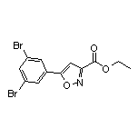 5-(3,5-二溴苯基)异噁唑-3-甲酸乙酯
