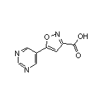 5-(5-嘧啶基)异噁唑-3-甲酸