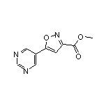 5-(5-嘧啶基)异噁唑-3-甲酸甲酯