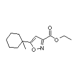 5-(1-甲基环己基)异噁唑-3-甲酸乙酯