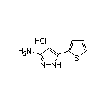 3-氨基-5-(2-噻吩基)-1H-吡唑盐酸盐
