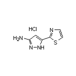 3-氨基-5-(2-噻唑基)-1H-吡唑盐酸盐