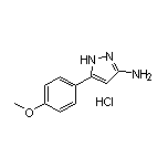 3-氨基-5-(4-甲氧基苯基)吡唑盐酸盐