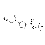 3-(1-Boc-3-吡咯烷基)-3-氧代丙腈