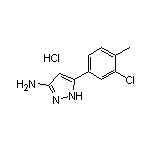 3-氨基-5-(3-氯-4-甲基苯基)吡唑盐酸盐
