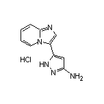 3-氨基-5-(3-咪唑并[1,2-a]吡啶基)吡唑盐酸盐