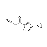 3-(4-环丙基-2-噻唑基)-3-氧代丙腈