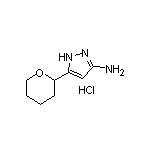 3-氨基-5-(2-四氢吡喃基)吡唑盐酸盐