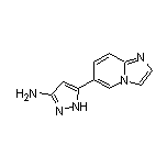 3-氨基-5-(6-咪唑并[1,2-a]吡啶基)吡唑
