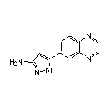 3-氨基-5-(6-喹喔啉基)吡唑
