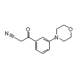 3-[3-(4-吗啉基)苯基]-3-氧代丙腈