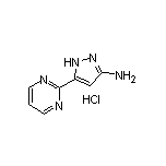 3-氨基-5-(2-嘧啶基)吡唑盐酸盐
